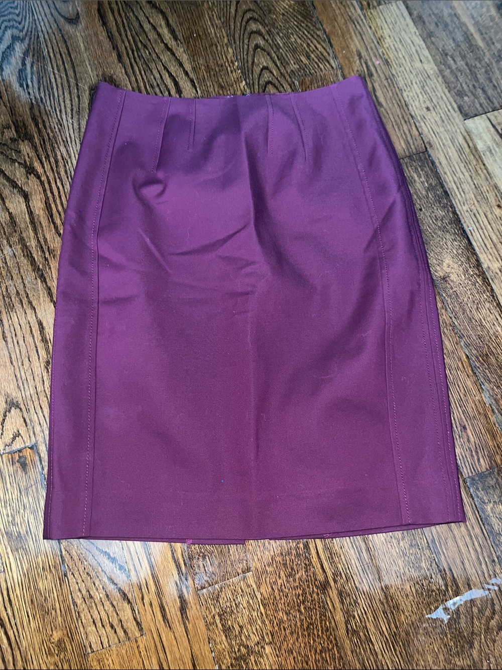White House Black Market Plum Pencil Skirt